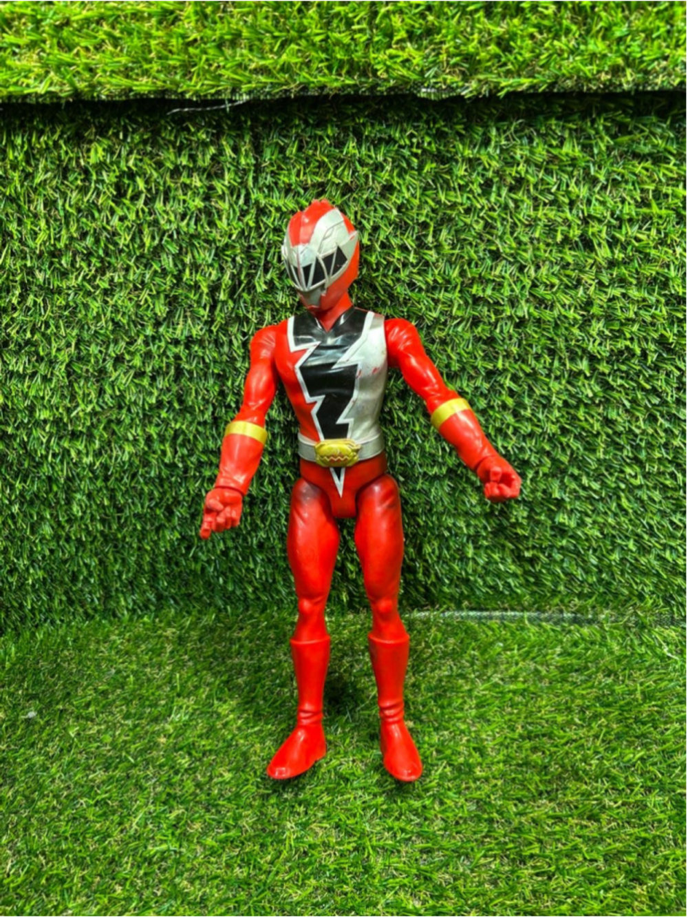 Power Rangers Dino Fury Red Ranger 6 Inch Action Figure Hasbro Toy Loose #S106